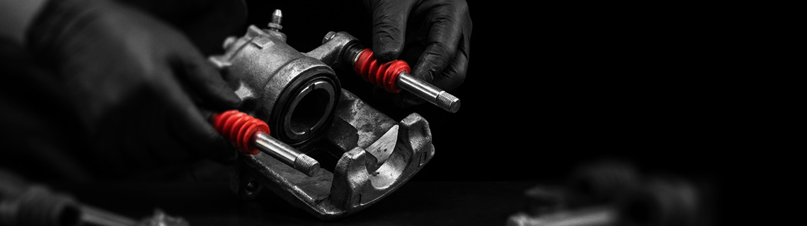 Замена ремкомплекта направляющих суппорта